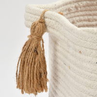 Braided Storage Basket: Set of 2