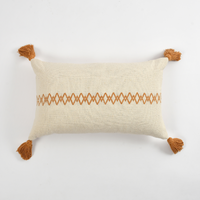 Mustard Woven Cushion - sashaaworld