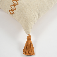 Mustard Woven Cushion - sashaaworld