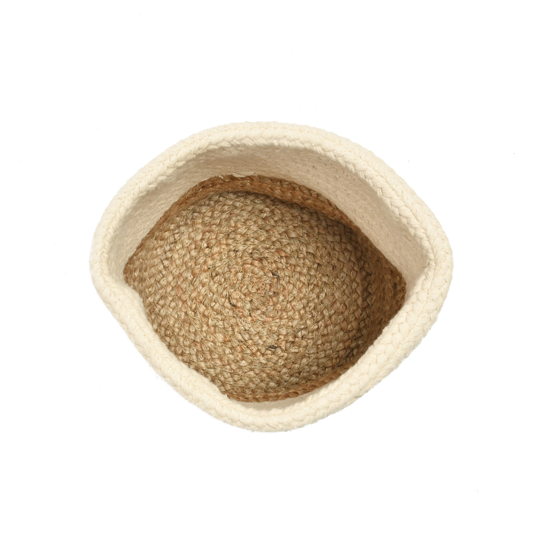 Braided Storage Basket: Set of 3