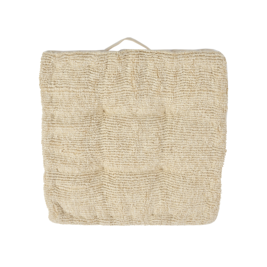 Natural Floor Cushion - Sashaaworld