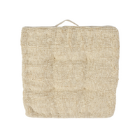 Natural Floor Cushion - Sashaaworld