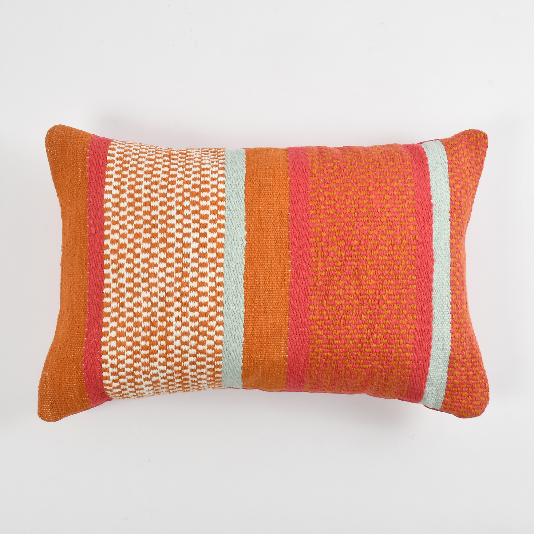 Multi Bright Cushion Cover -Sashaaworld
