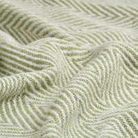 Spring-Hued Chevron Throw
