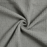 Grey Waffle Throw