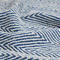 Spring-Hued Chevron Throw