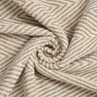 Spring-Hued Chevron Throw