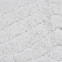 Ivory White Cotton bathmat