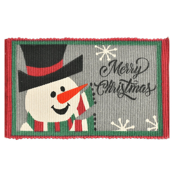 Snowman Christmas Rug