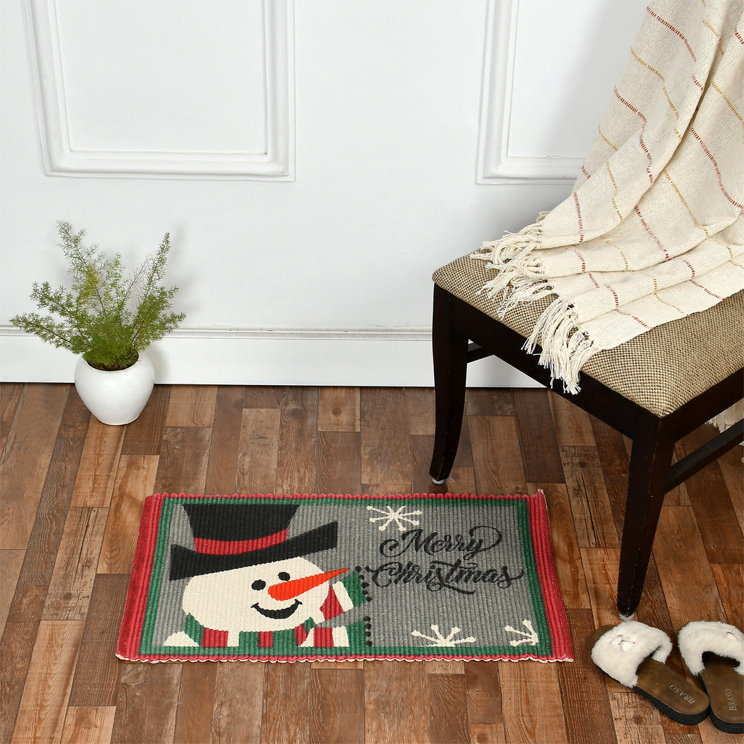 Snowman Christmas Rug