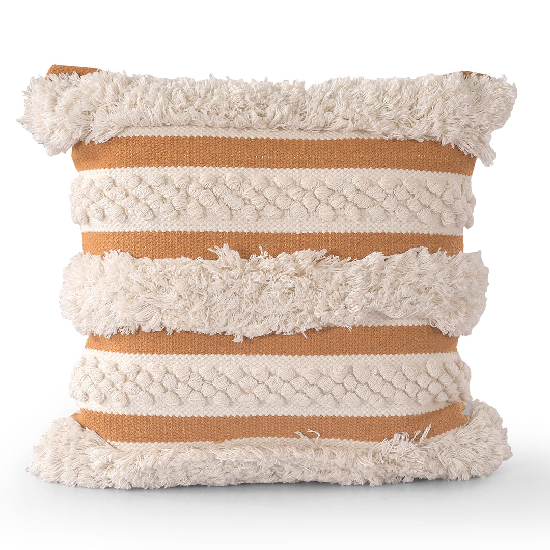 Boho Chic Chunky Handwoven Cushion Cover- Sashaa World