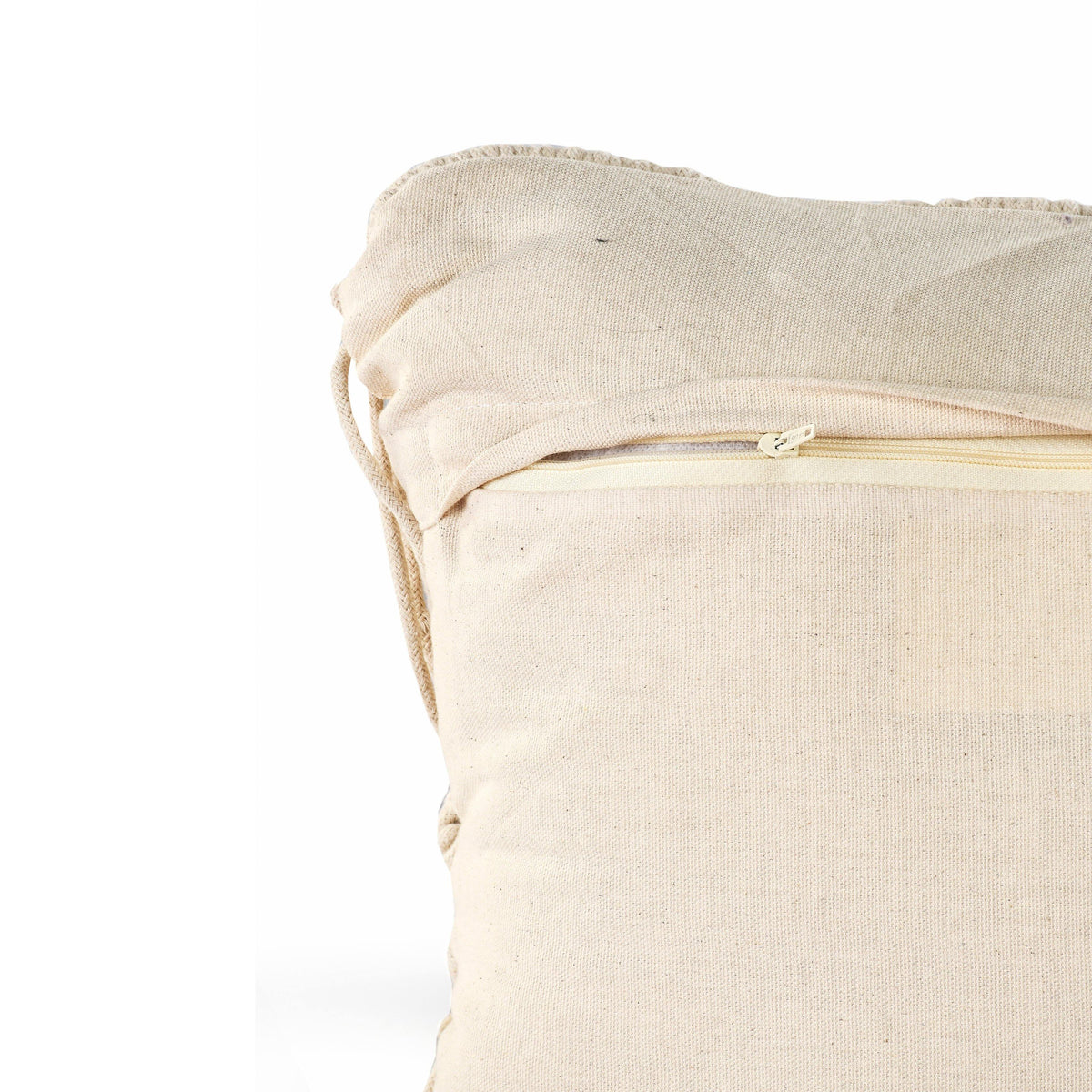 Macrame decorative cushion with beads - Sashaaworld