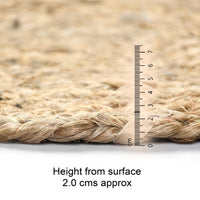 Jute Placemats & Coasters Set of 6