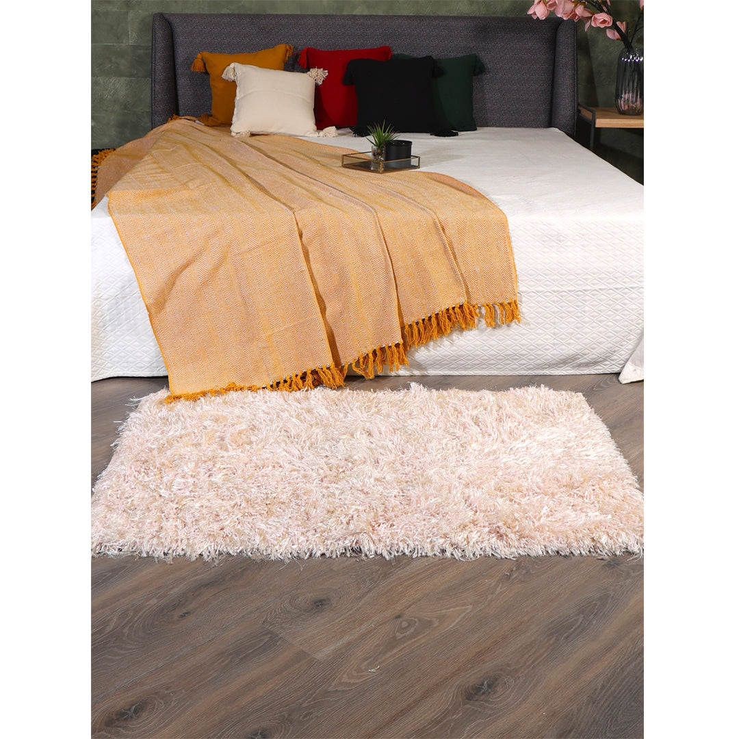 Dori Shag Rug Blush Pink - Sashaa World