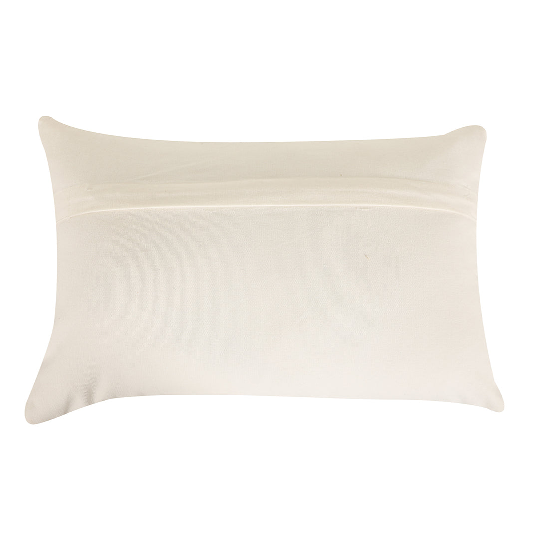 Multi-Coloured Floral Lumbar Cushion - sashaaworld