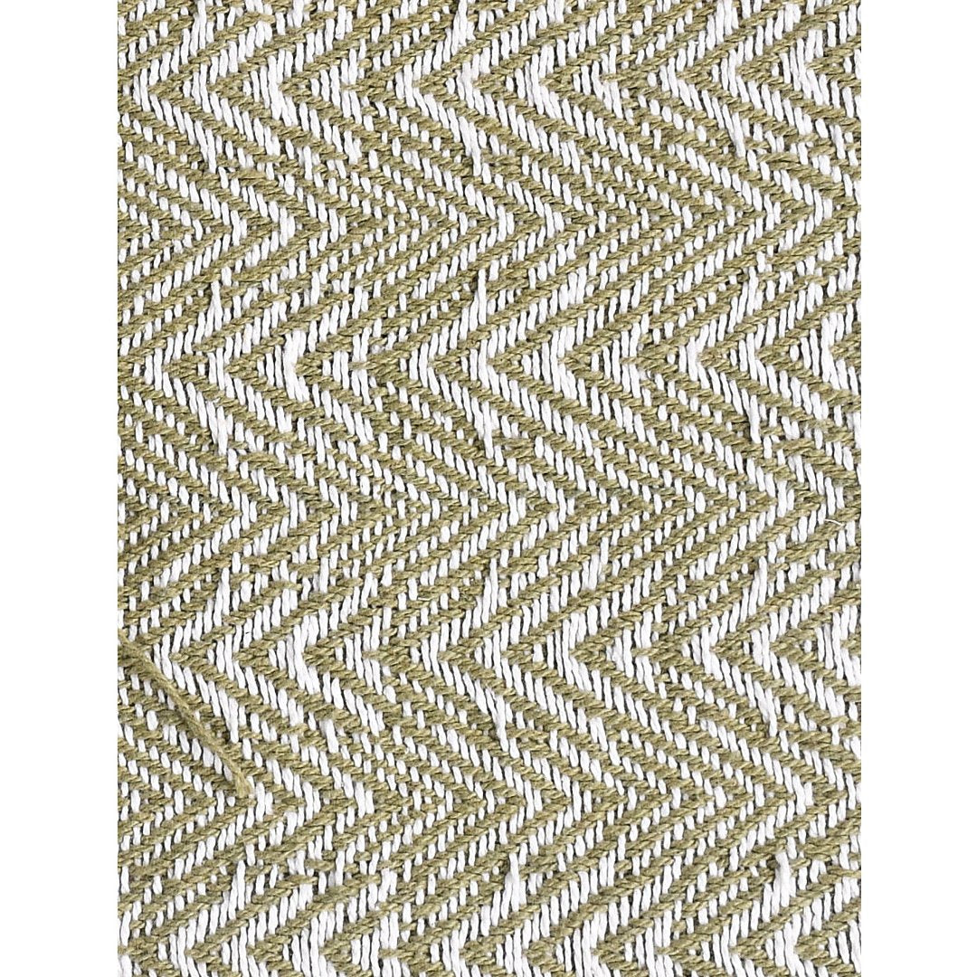 Nature-Inspired Herringbone Throw Blanket Green - Sashaaworld