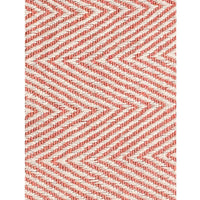 Spring-Hued Chevron Throw Blush Pink- sashaaworld