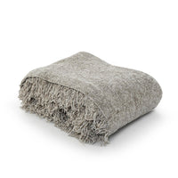 Soft Chenille Throw Grey - Sashaaworld