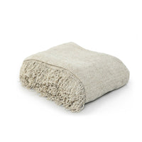 Soft Chenille Throw cream - Sashaaworld