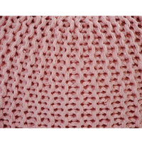 Knitted Pouf Pink - Sashaa World