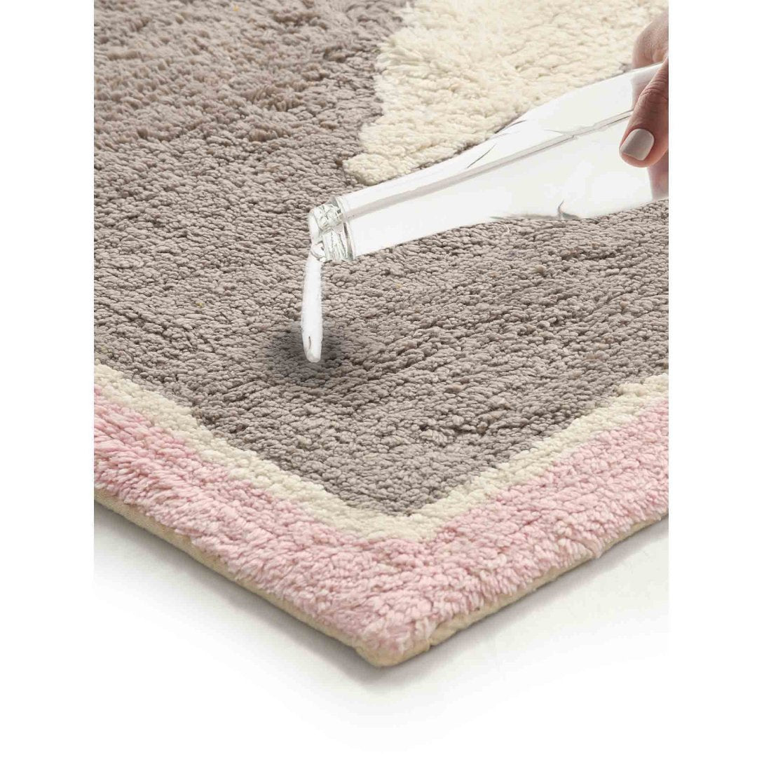 Sashaa World Pack of 2 Star Pattern Bath Mat