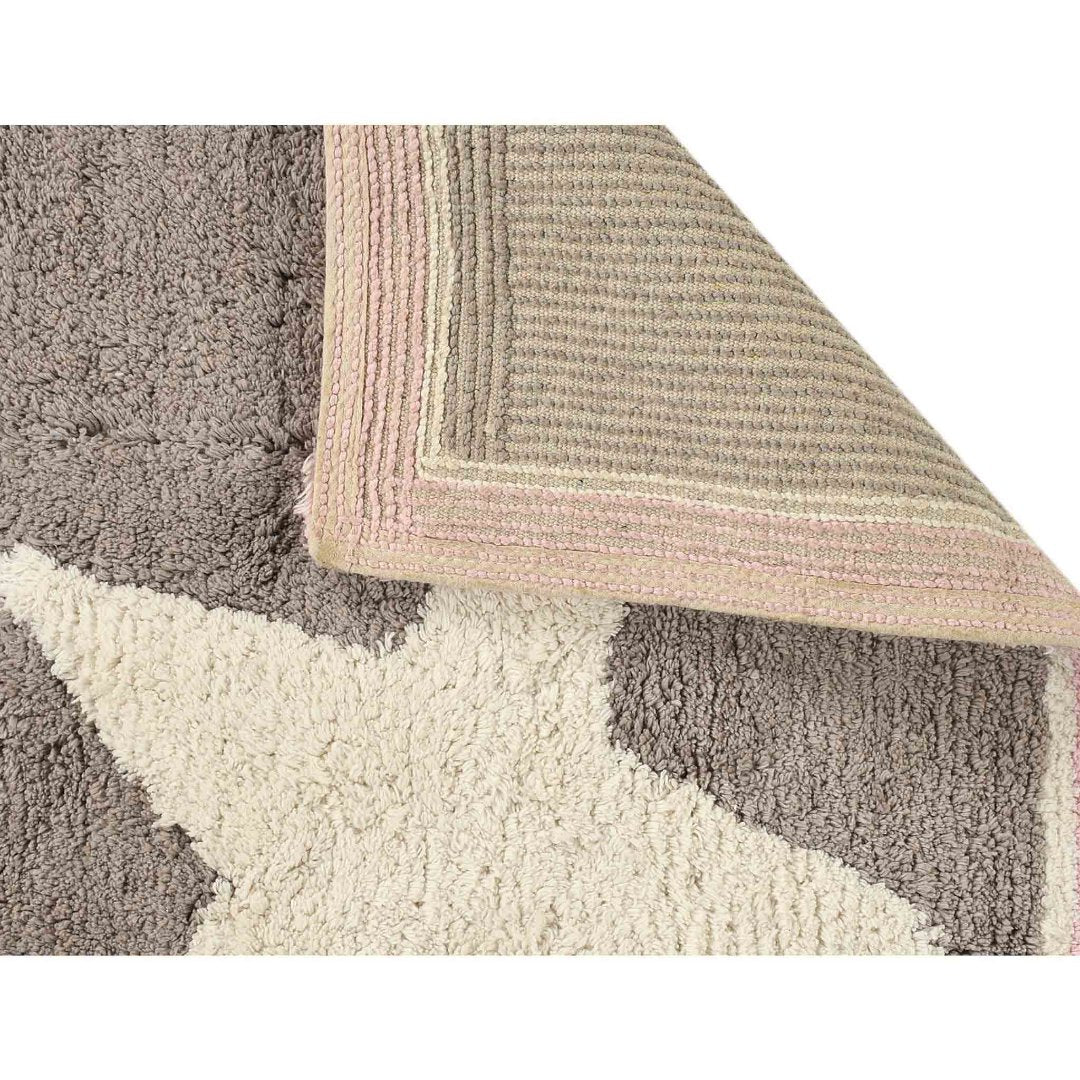 Sashaa World Pack of 2 Star Pattern Bath Mat