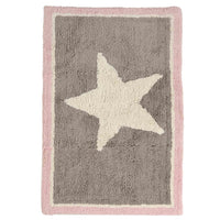 Sashaa World Pack of 2 Star Pattern Bath Mat
