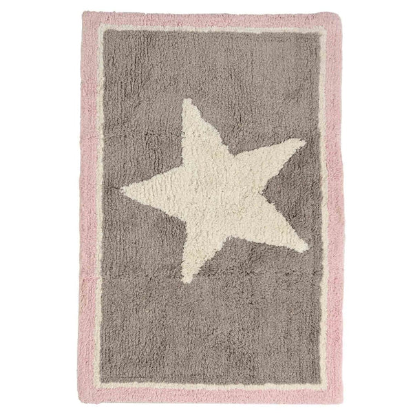 Sashaa World Pack of 2 Star Pattern Bath Mat