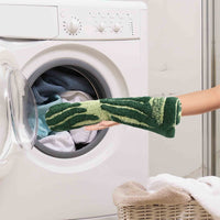 Pack of 2 Leaf Pattern Bath Mat- Sashaaworld