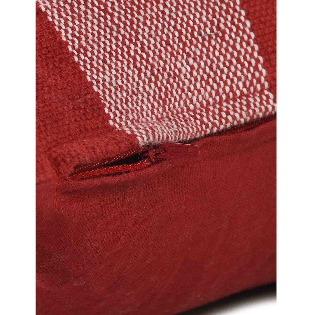 Red Check Cushion Cover - Sashaaworld