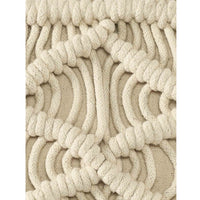 Macrame Natural Cushion - Sashaaworld