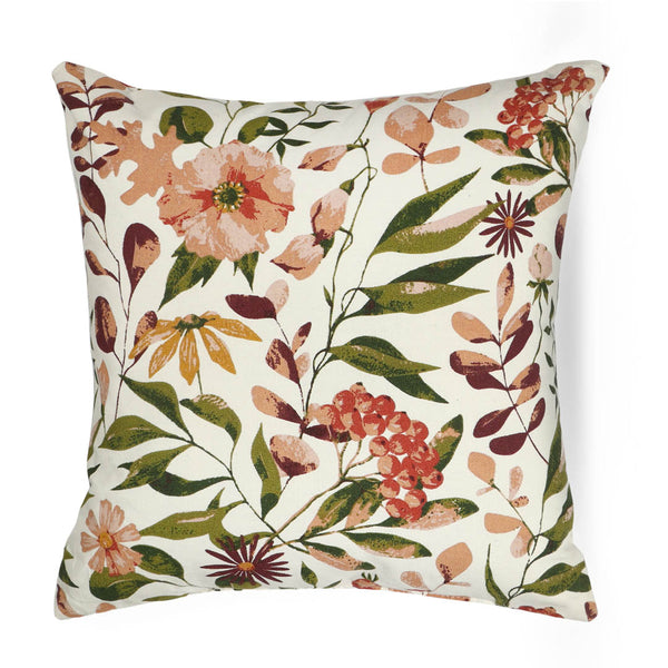Vibrant Flora Cushion- Sashaaworld