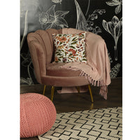 Vibrant Flora Cushion- Sashaaworld