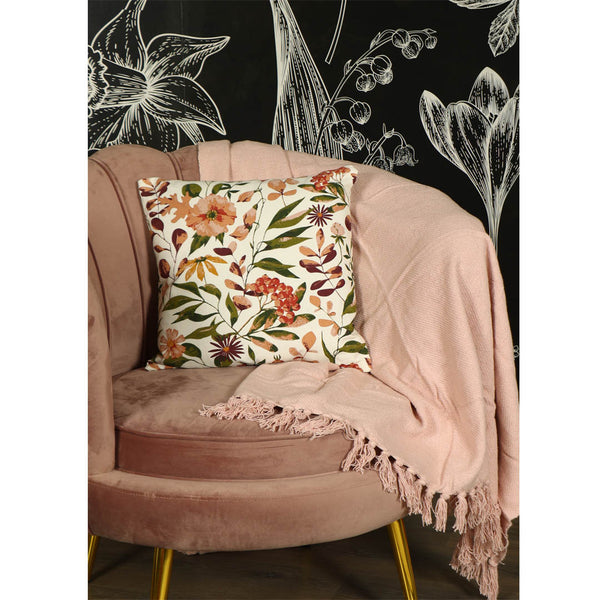 Vibrant Flora Cushion- Sashaaworld