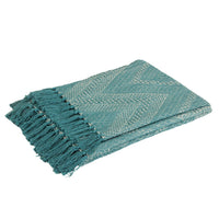 Jewels of India Throw Blue - Sashaa World