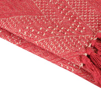 Jewels of India Throw Red - Sashaa World