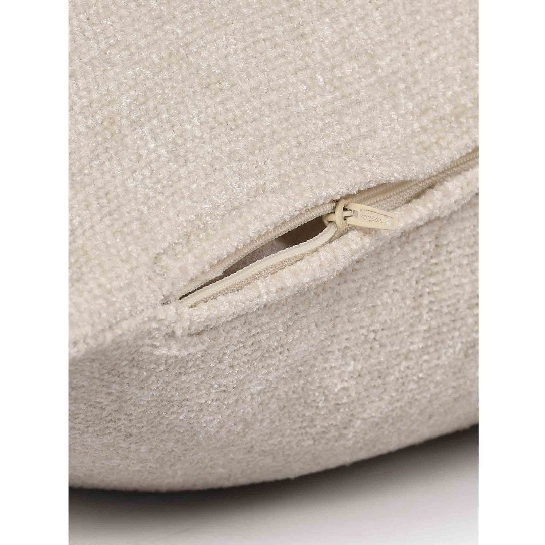 Chenille Cushion Cover- Natural Beige
