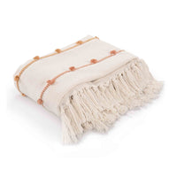 Multi Striped Cotton Throw - sashaaworld