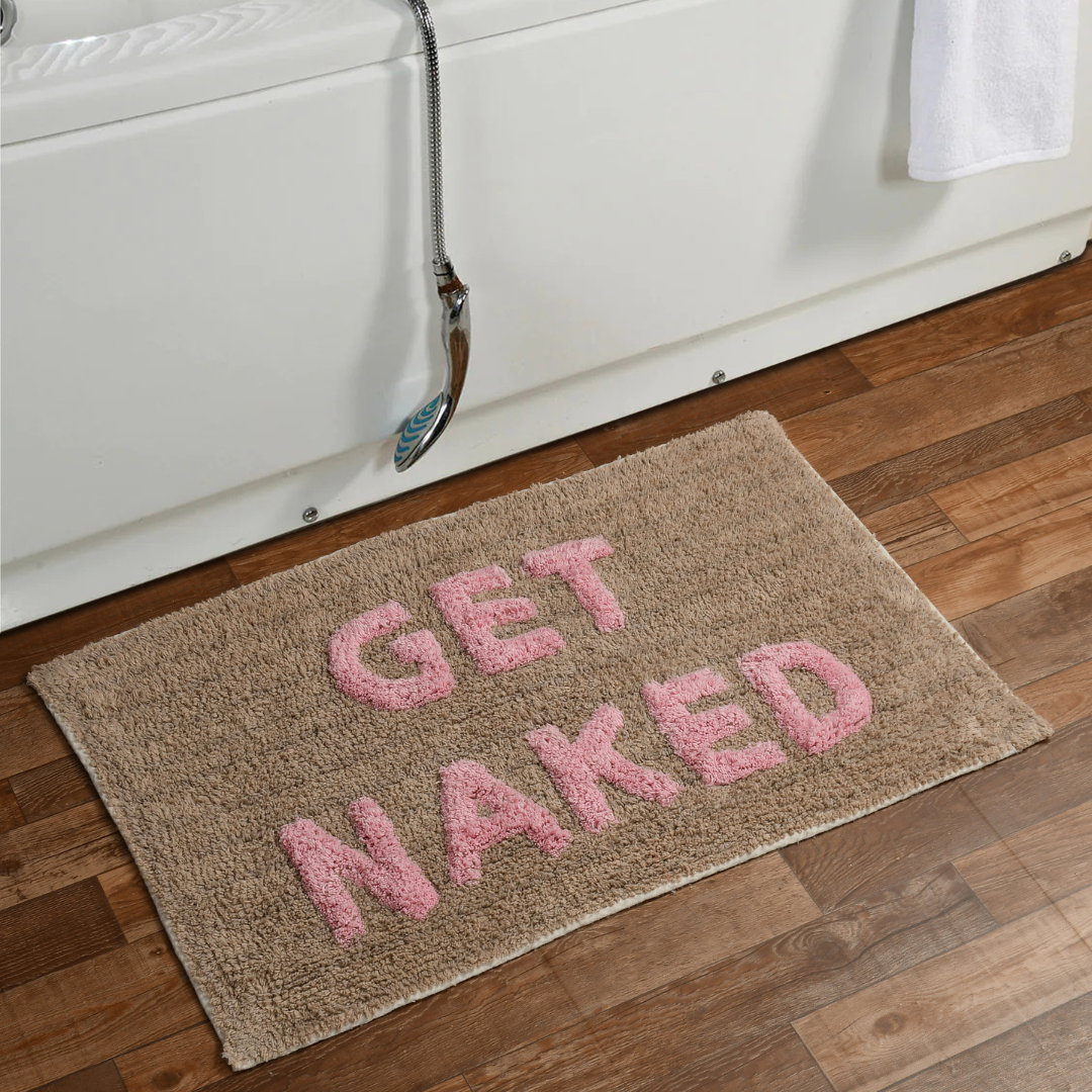 Get Naked Statement Bath Mat