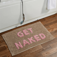 Get Naked Statement Bath Mat