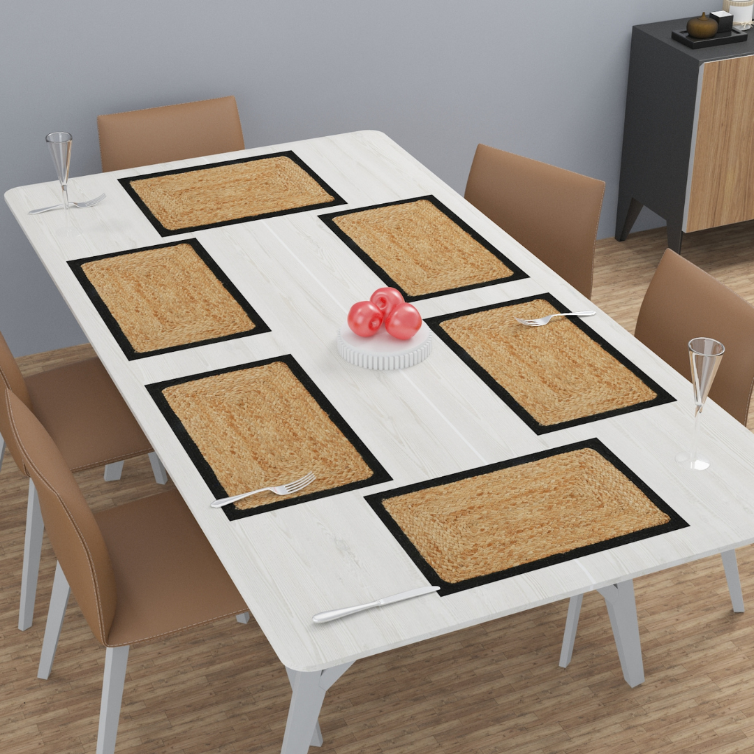 Natural beige Jute Placemats