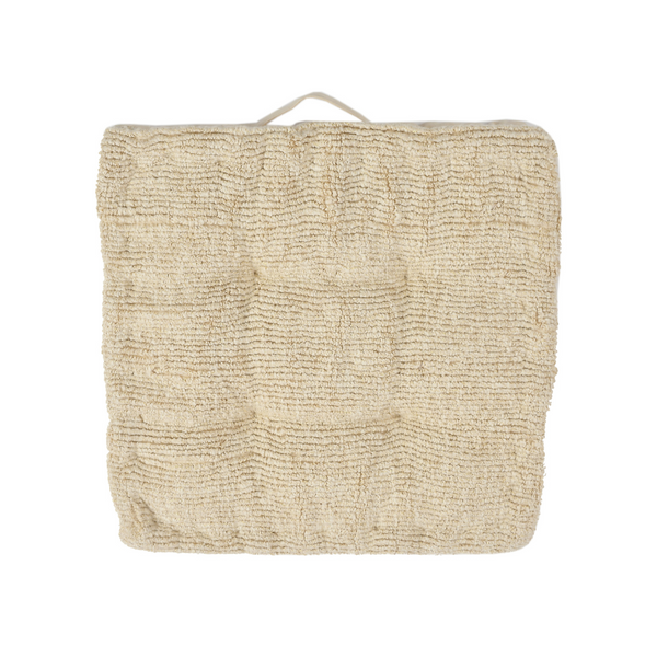 Natural Floor Cushion - Sashaaworld