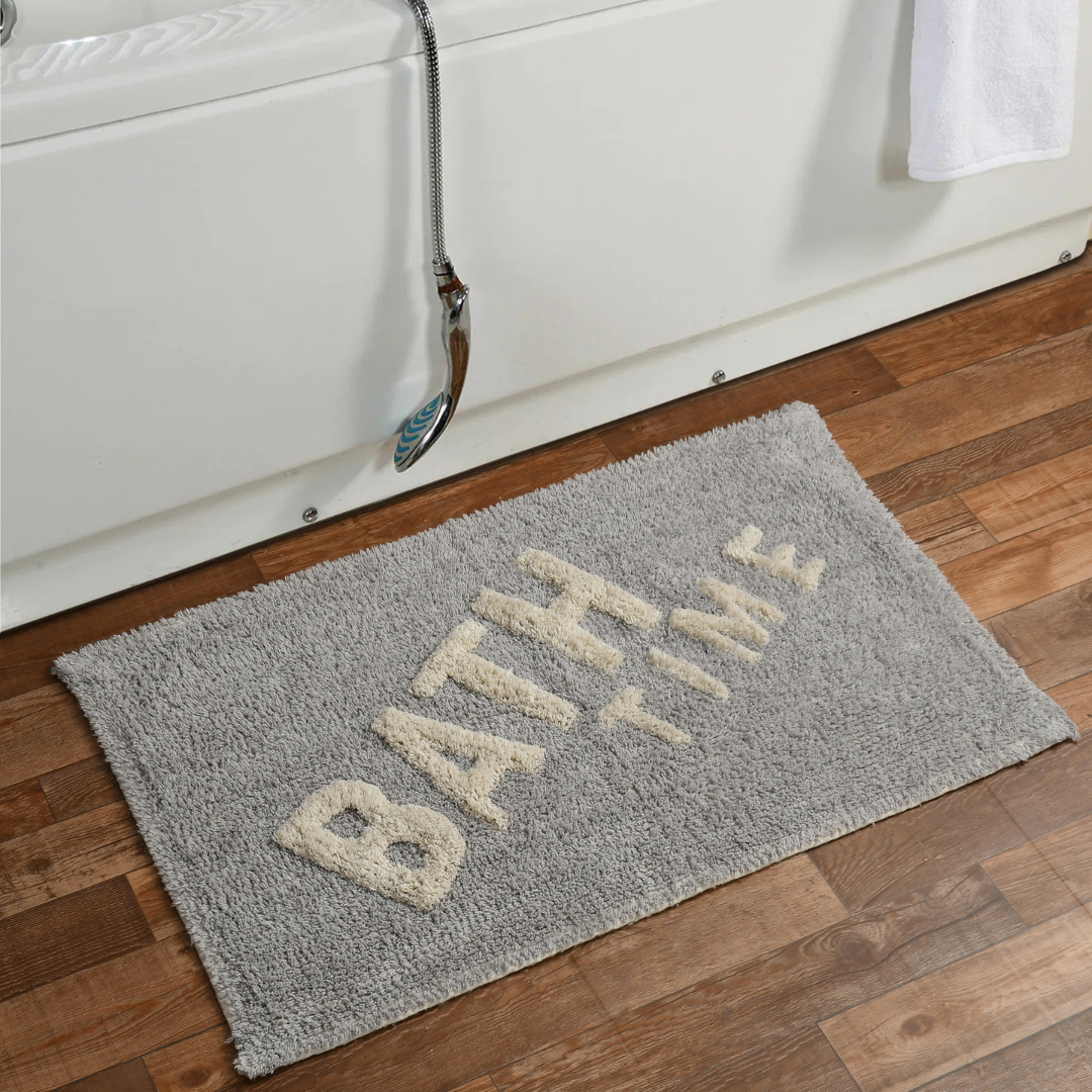 Bath Time Tufted Bath Mat