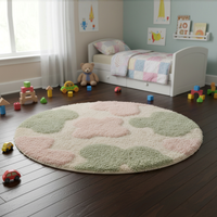 Bloom Dream Round Tufted Bathmat
