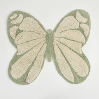 Butterfly Bliss Tufted Bathmat