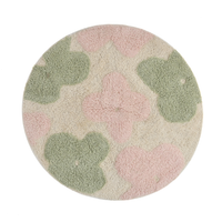Bloom Dream Round Tufted Bathmat