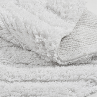 Ivory White Cotton bathmat