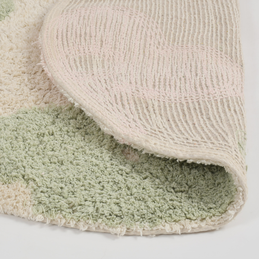 Bloom Dream Round Tufted Bathmat
