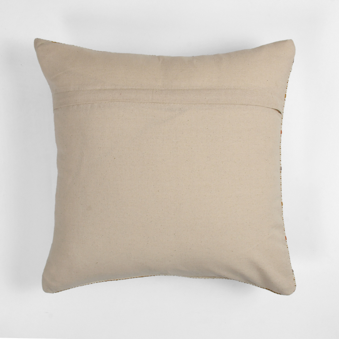 Sashaa World Neutral Stripe Cushion
