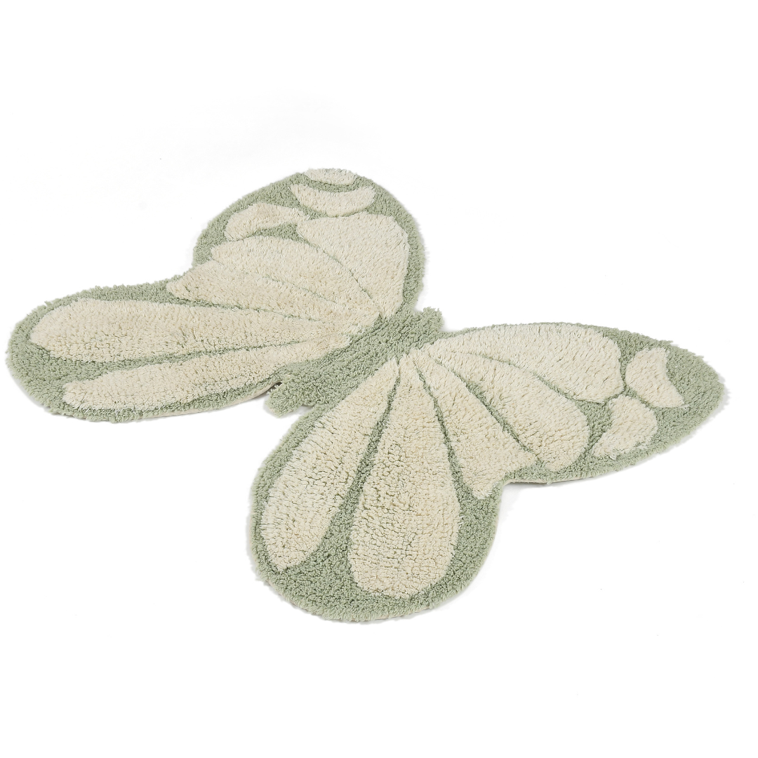 Butterfly Bliss Tufted Bathmat